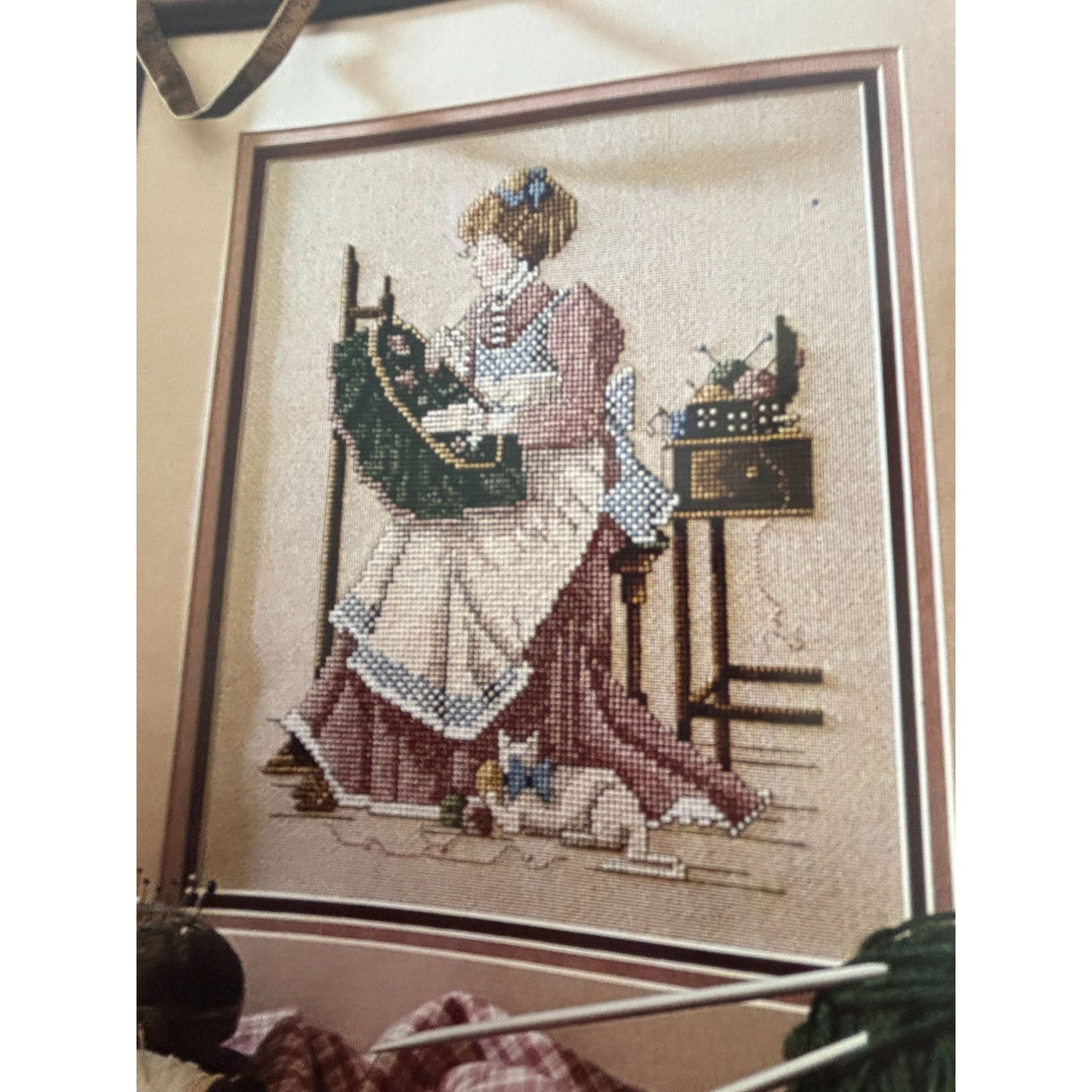 Leisure Arts February 1990 Magazine Cross Stitch The Stitcher Seamstress Craft