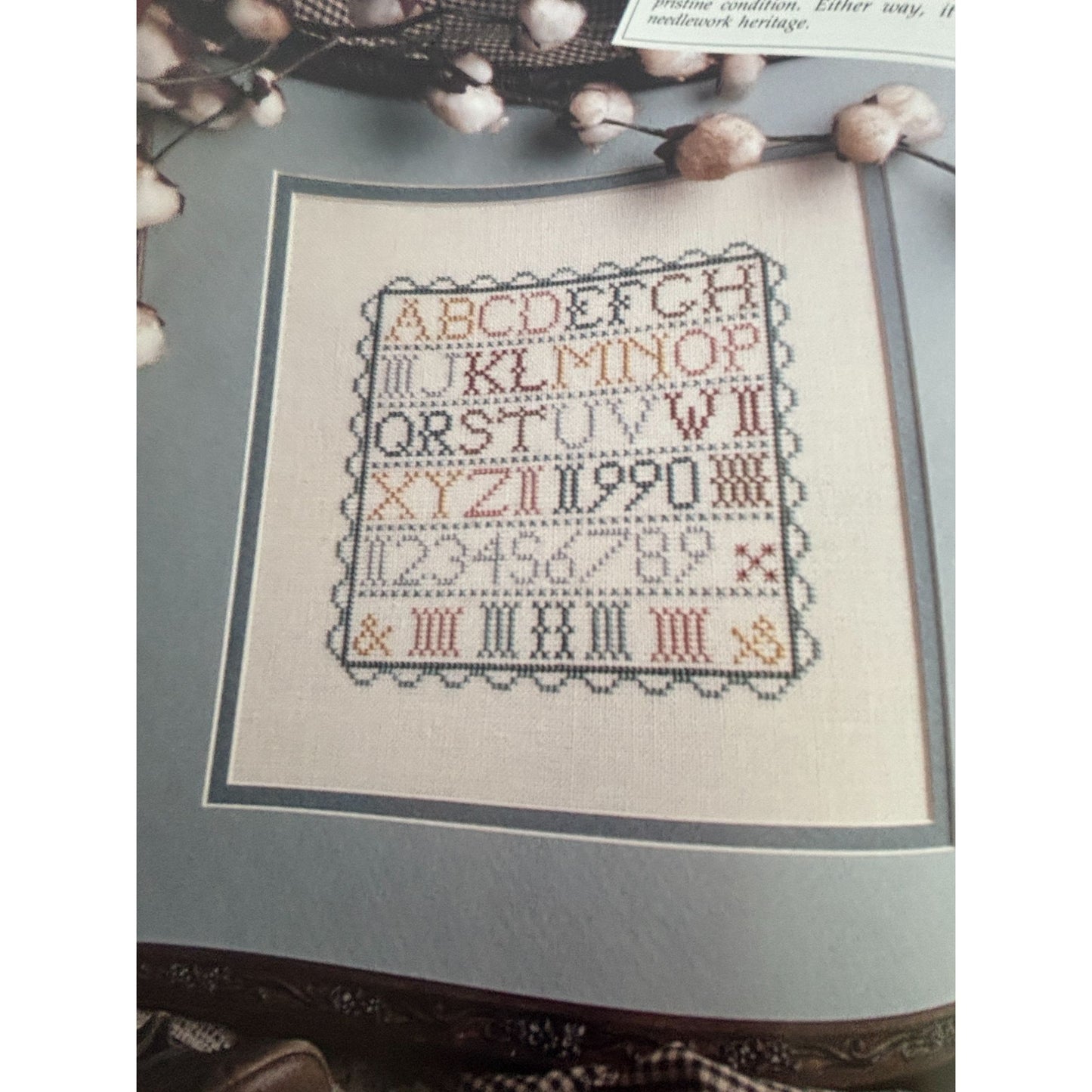 Leisure Arts February 1990 Magazine Cross Stitch The Stitcher Seamstress Craft