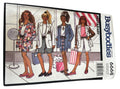 Butterick Sewing Pattern 6668 Girls Jacket Skirt Shorts 90s Outfit 7-14 Preppy School Uncut