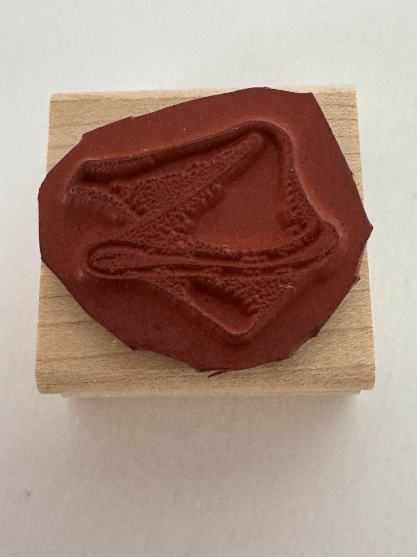 Stampin Up Rubber Stamp Fortune Cookie Chinese Fortune Card Making Wood Mounted