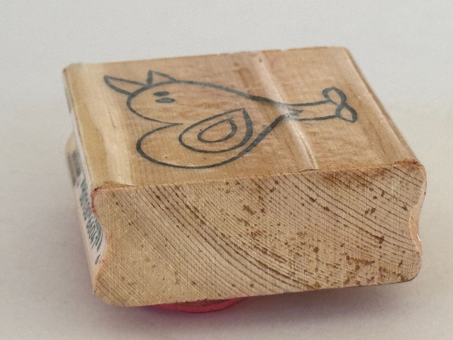 CraftSmart Rubber Stamp Heart Bird Valentines Day Card Making Funny Animal  Love