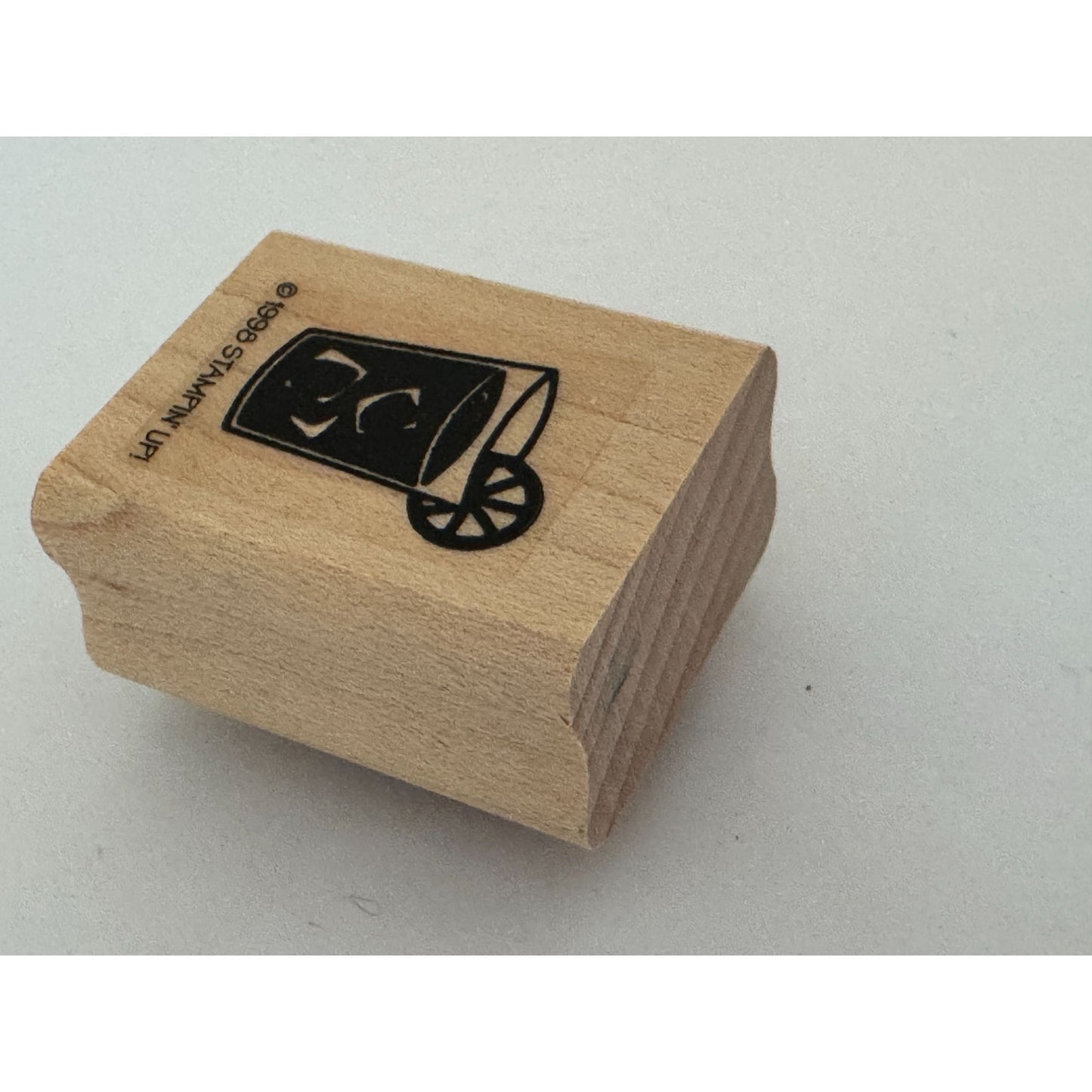 Stampin Up Rubber Stamp Lemonade Glass Lemon Slice Southern Hospitality Drink
