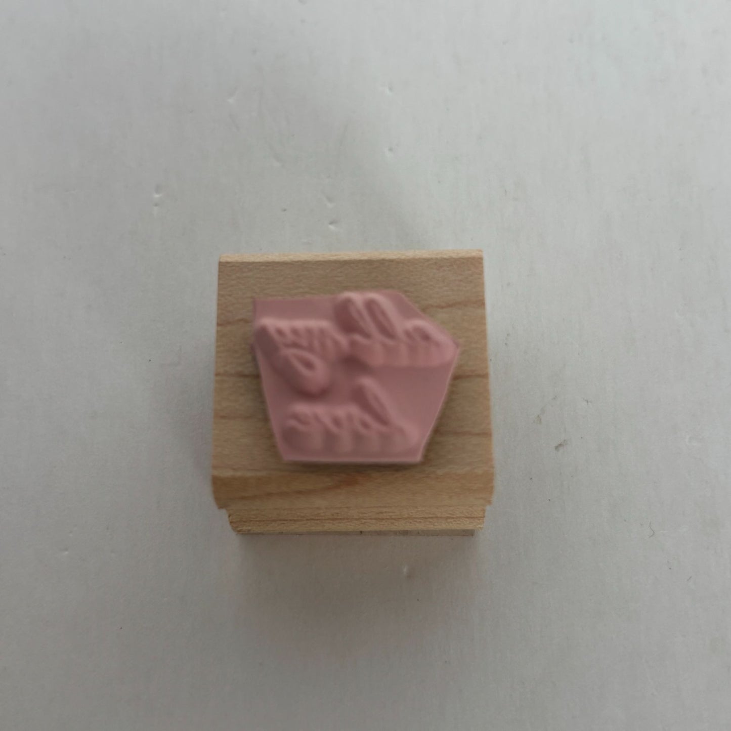 Stampin Up Rubber Stamp All My Love Cursive Letters Writing Sentiment Words