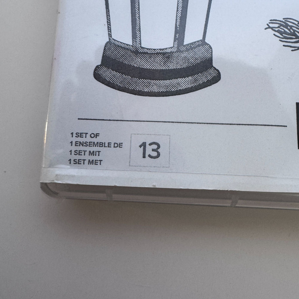 Stampin Up Light the Year Stamp Set and Dies Bundle Christmas Lantern Pinecones Holiday Card Making