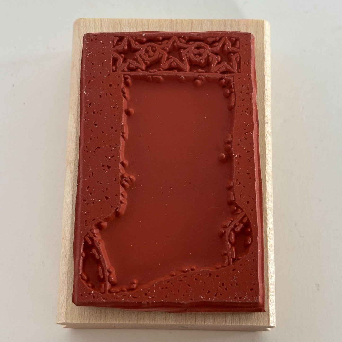 Stampin Up Rubber Stamp Christmas Stocking Winter Holiday Card Making Craft Star