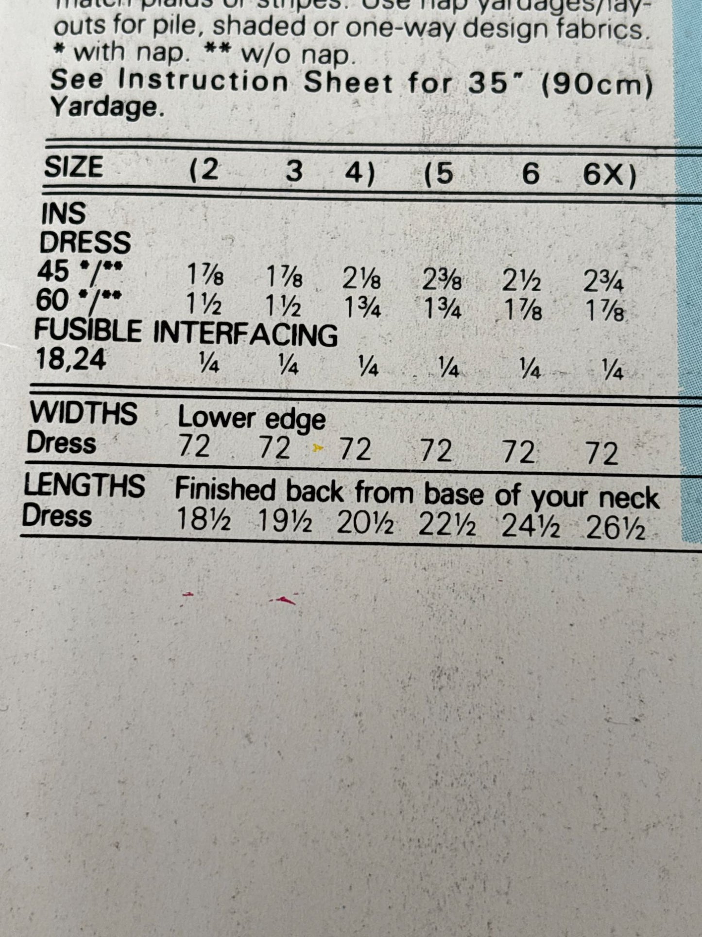 Butterick Sewing Pattern 6633 Girls Dress Ruffle Spring Easter 90s Easy 5 6 6X