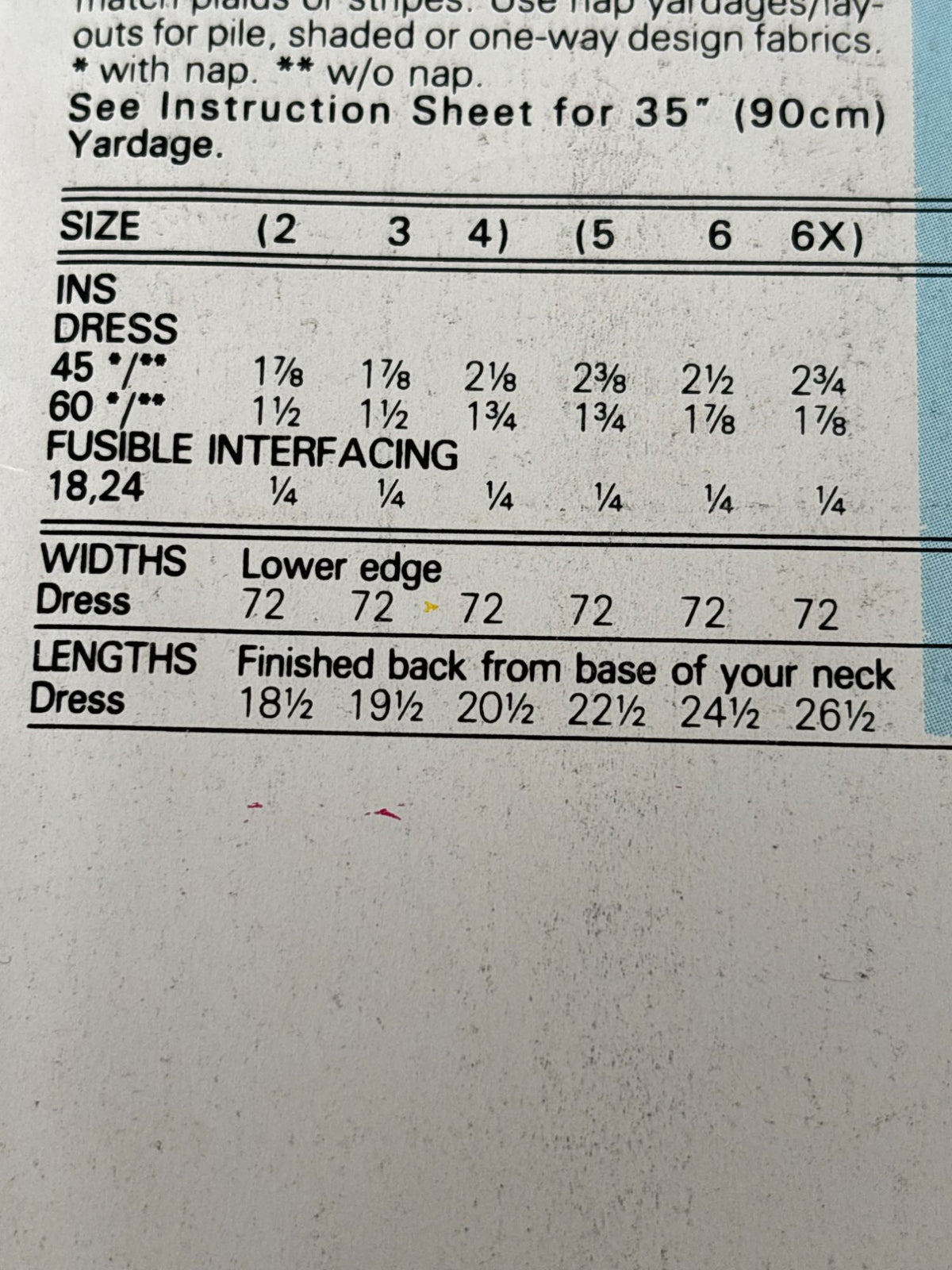 Butterick Sewing Pattern 6633 Girls Dress Ruffle Spring Easter 90s Easy 5 6 6X