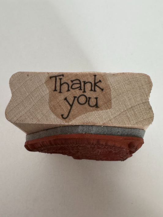 Stampin Up Rubber Stamp Hedgehog Mouse Friends Flower Thank You Card Making