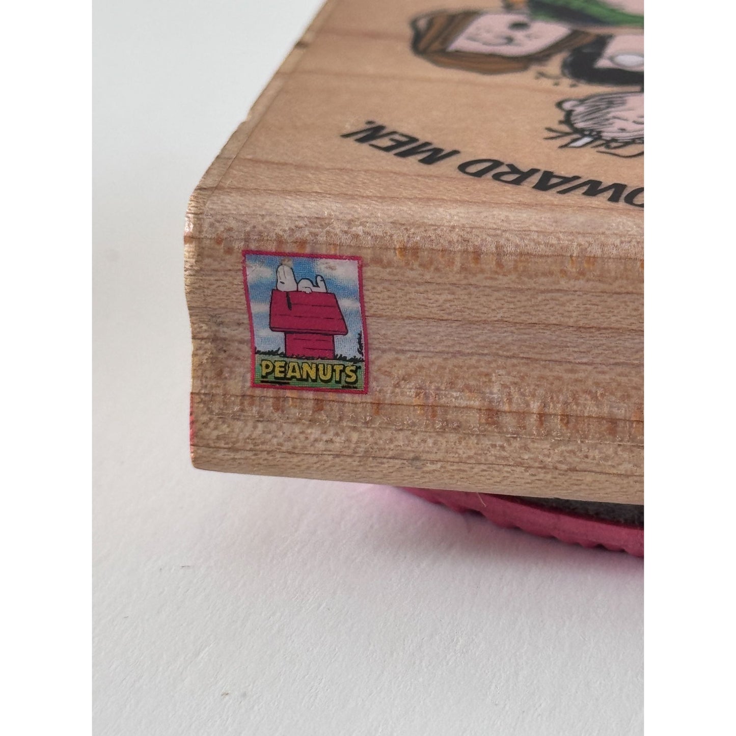 Stampabilities Peanuts Gang Caroling Rubber Stamp Snoopy Charlie Brown Christmas Holiday