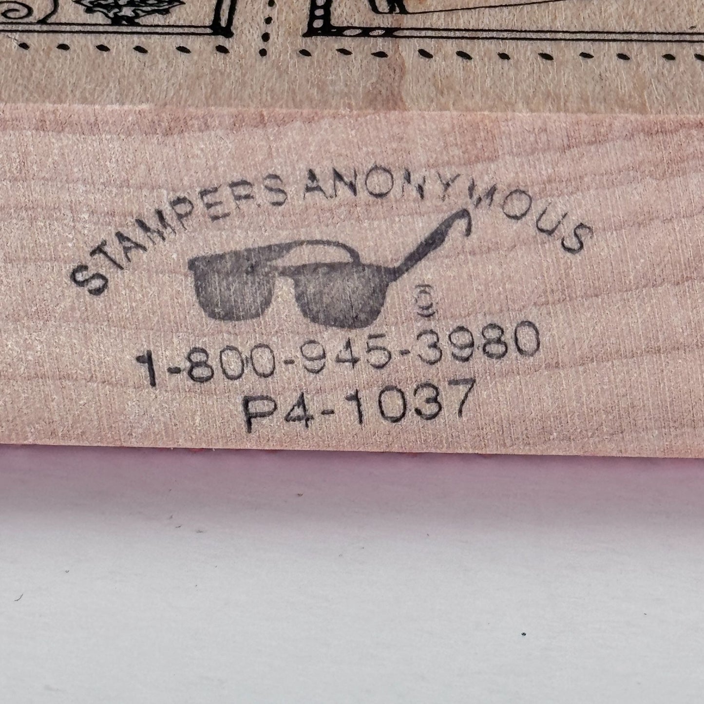 Stampers Anonymous Rubber Stamp Artisan Collage Book Arts Jewelry Tin Can Art