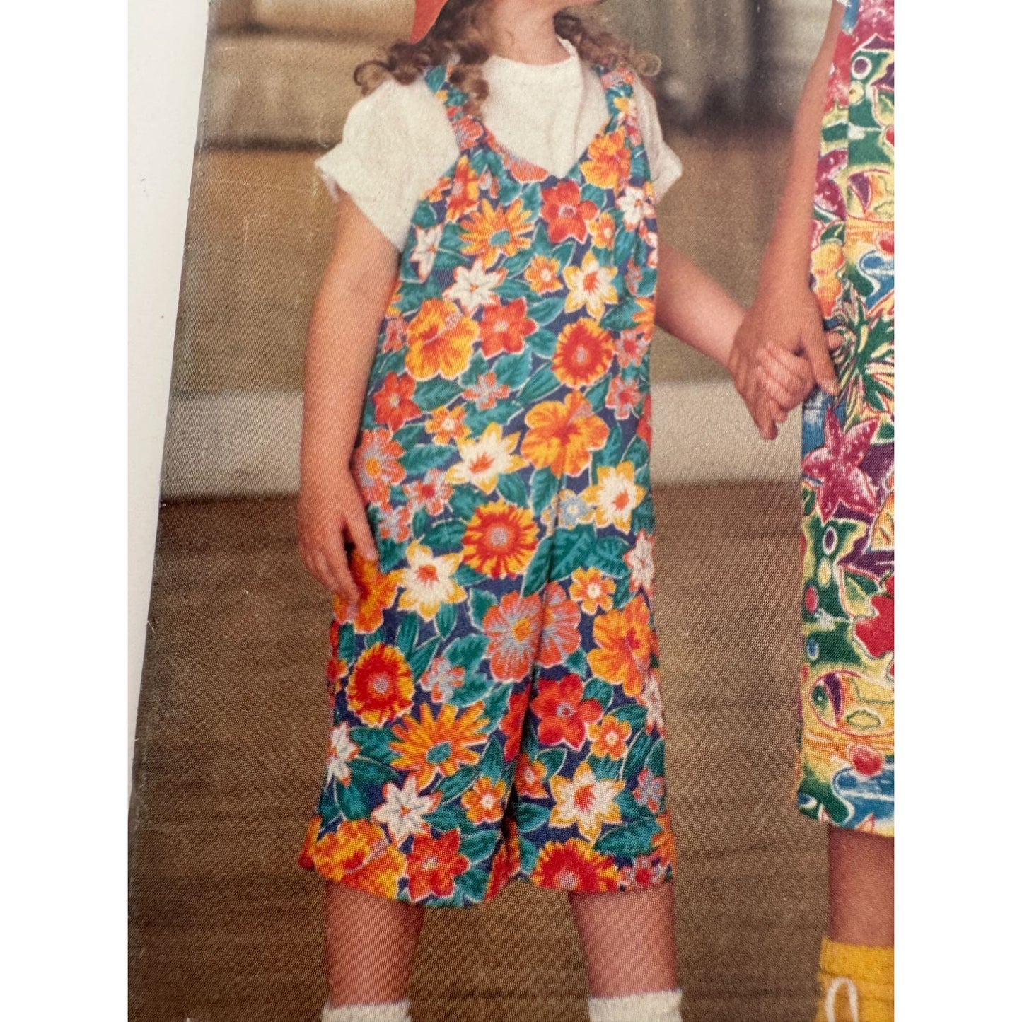 Butterick See and Sew Sewing Pattern 3425 Girls Jumpsuit Outfit 7-14 Easy Uncut