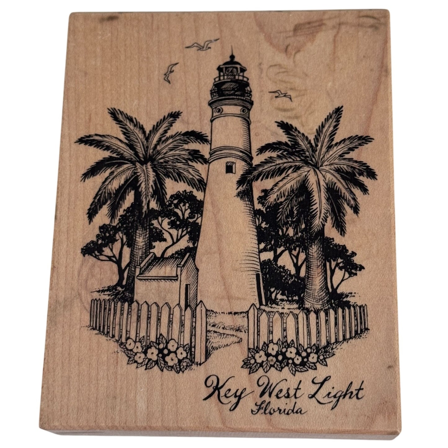 PSX Rubber Stamp Key West Lighthouse Florida Coastal Travel Scrapbook Cardmaking K-2854