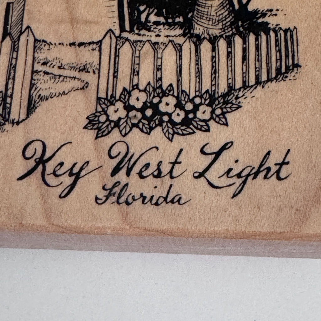 PSX Rubber Stamp Key West Lighthouse Florida Coastal Travel Scrapbook Cardmaking K-2854