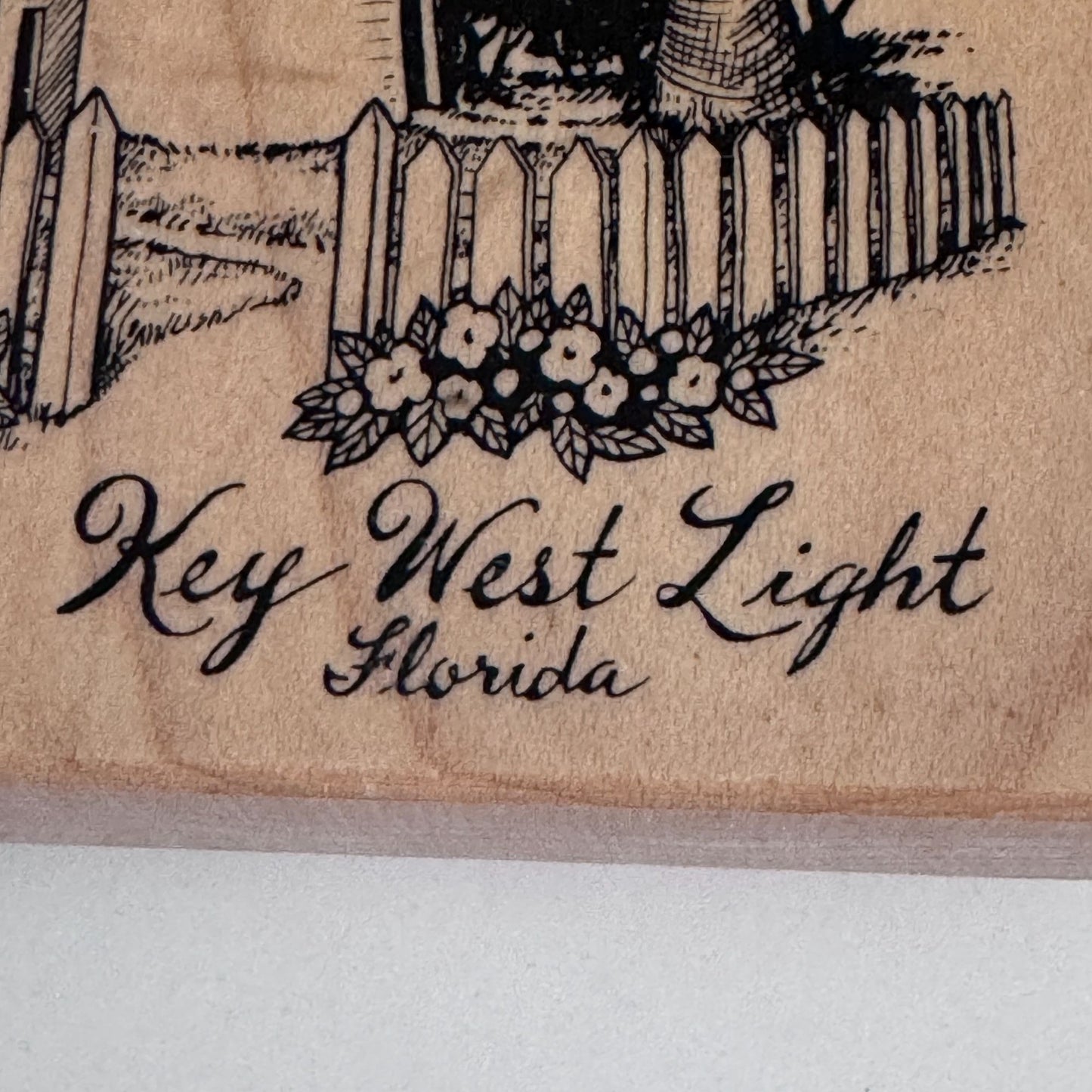 PSX Rubber Stamp Key West Lighthouse Florida Coastal Travel Scrapbook Cardmaking K-2854