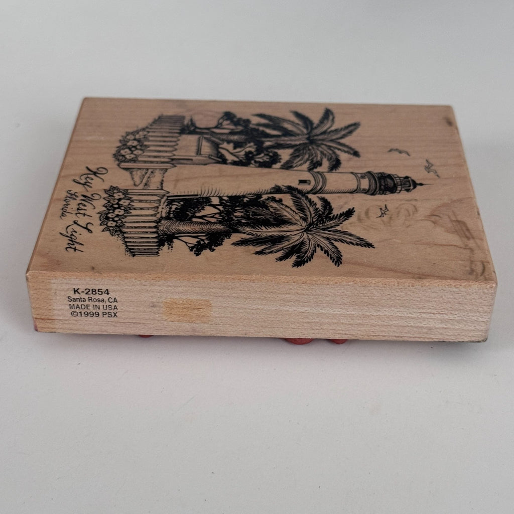 PSX Rubber Stamp Key West Lighthouse Florida Coastal Travel Scrapbook Cardmaking K-2854