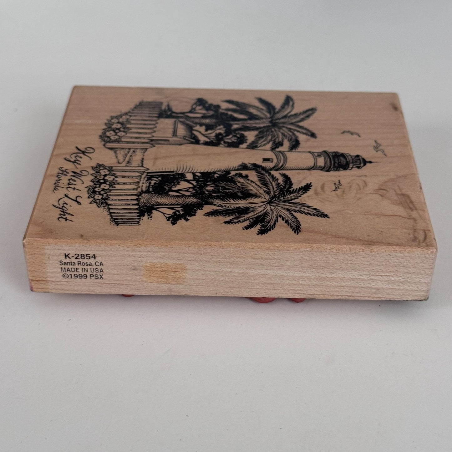 PSX Rubber Stamp Key West Lighthouse Florida Coastal Travel Scrapbook Cardmaking K-2854