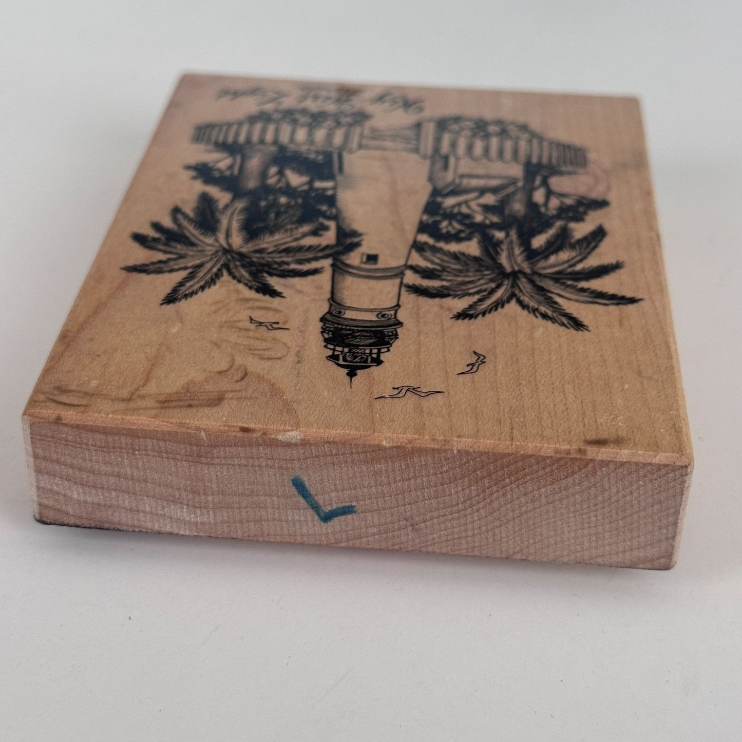 PSX Rubber Stamp Key West Lighthouse Florida Coastal Travel Scrapbook Cardmaking K-2854
