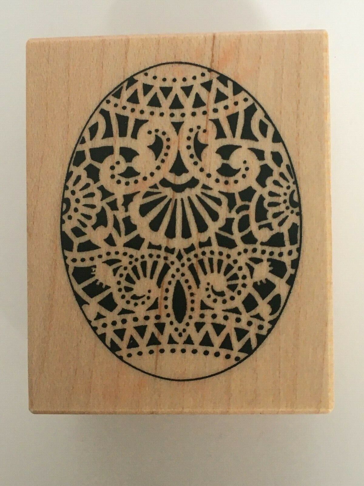 PSX Decorative Easter Egg Rubber Stamp