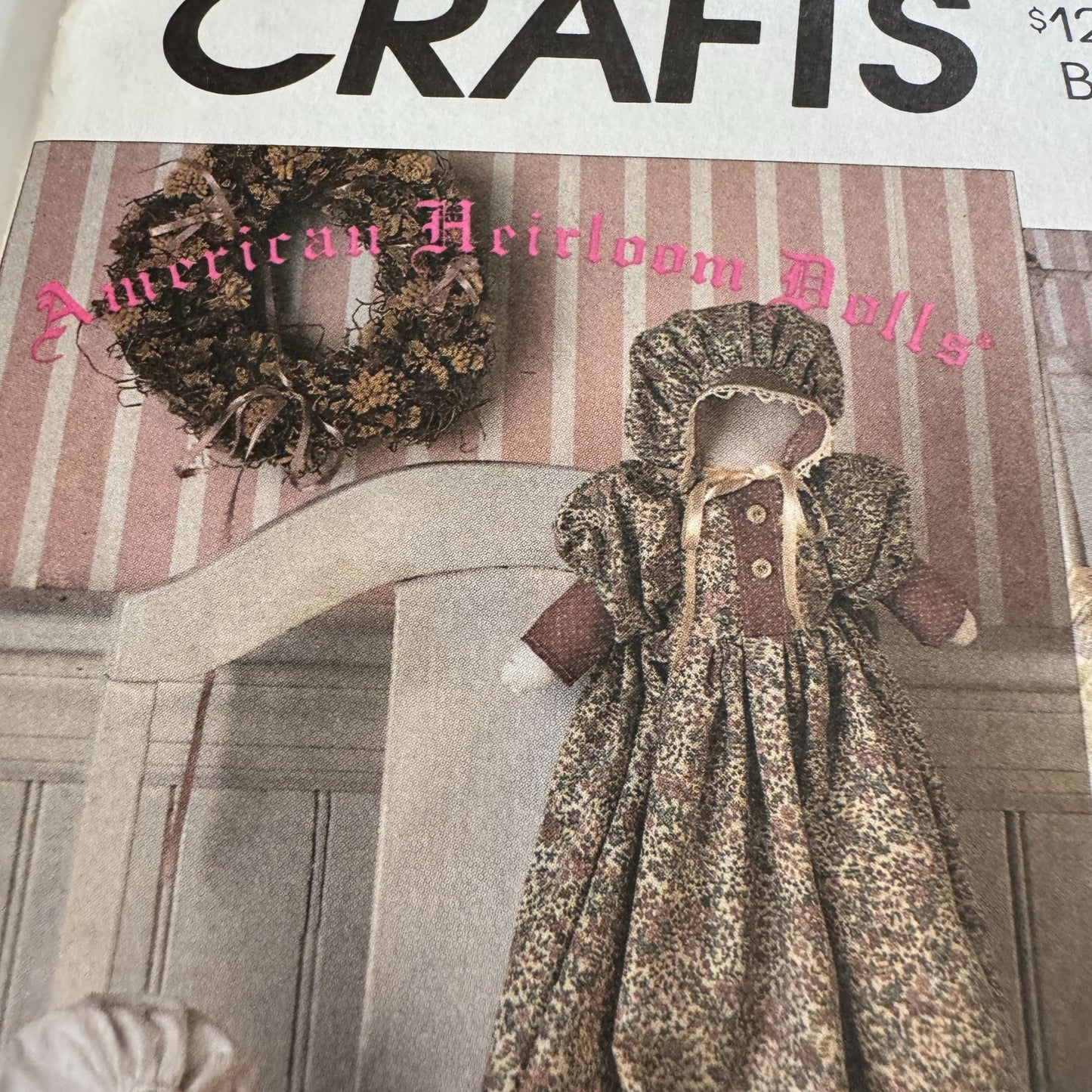 McCalls Sewing Pattern 5515 American Heirloom Dolls Gown Variations Craft Uncut