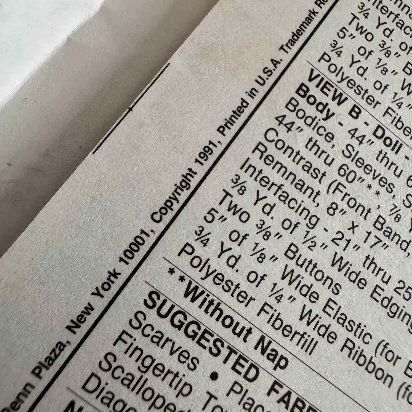 McCalls Sewing Pattern 5515 American Heirloom Dolls Gown Variations Craft Uncut