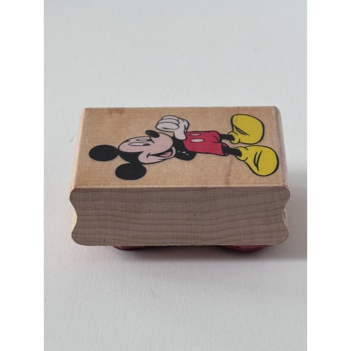 Mickey Mouse Stamp Rubber Stampede Disney Character Friendship Card Making Happy Craft