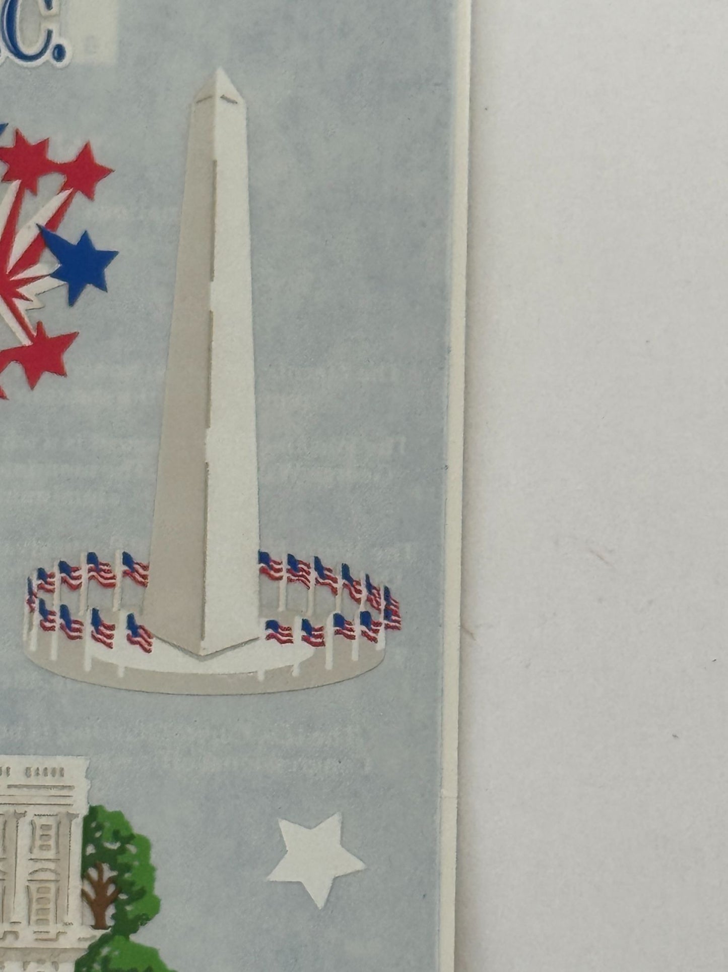 Mrs Grossmans Stickers Washington DC City Landmark White House Monument Capitol