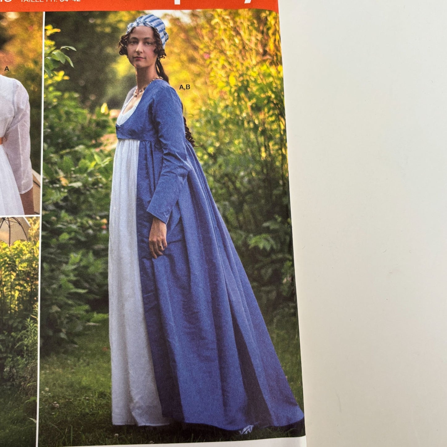 Simplicity Sewing Pattern S8941 Regency Dress Gown Jane Austen Costume 6-14 Uncut Halloween Renaissance