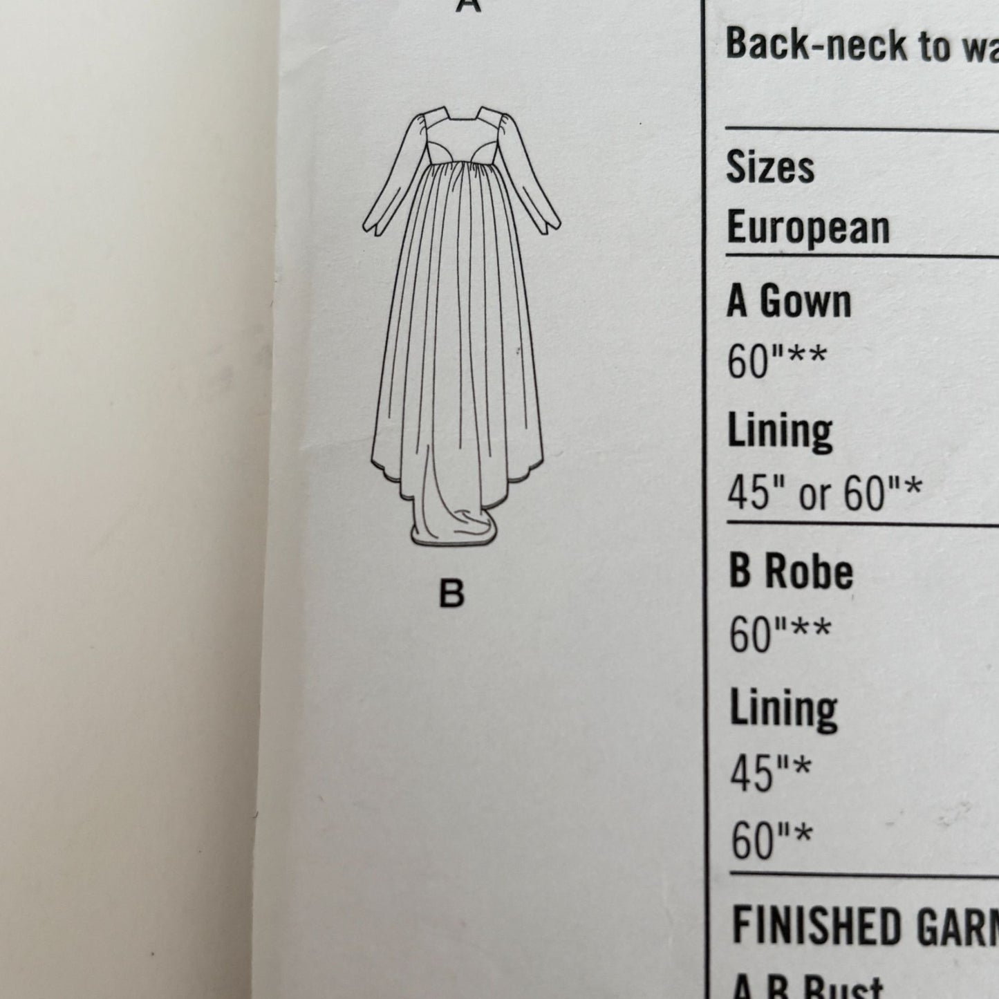 Simplicity Sewing Pattern S8941 Regency Dress Gown Jane Austen Costume 6-14 Uncut Halloween Renaissance