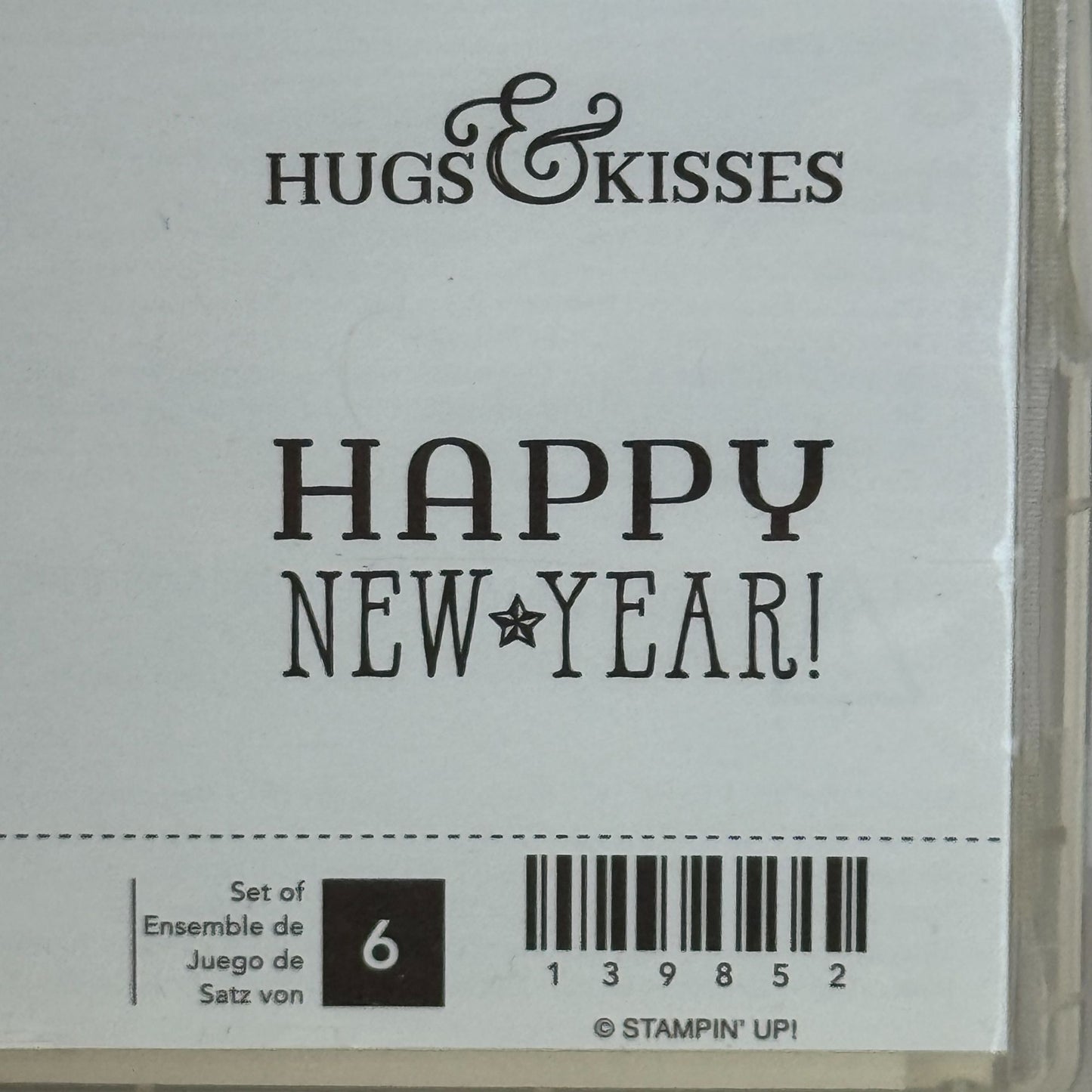 Stampin Up Rubber Stamps Halloween Pun Christmas Blessings Fall Like Snowflakes
