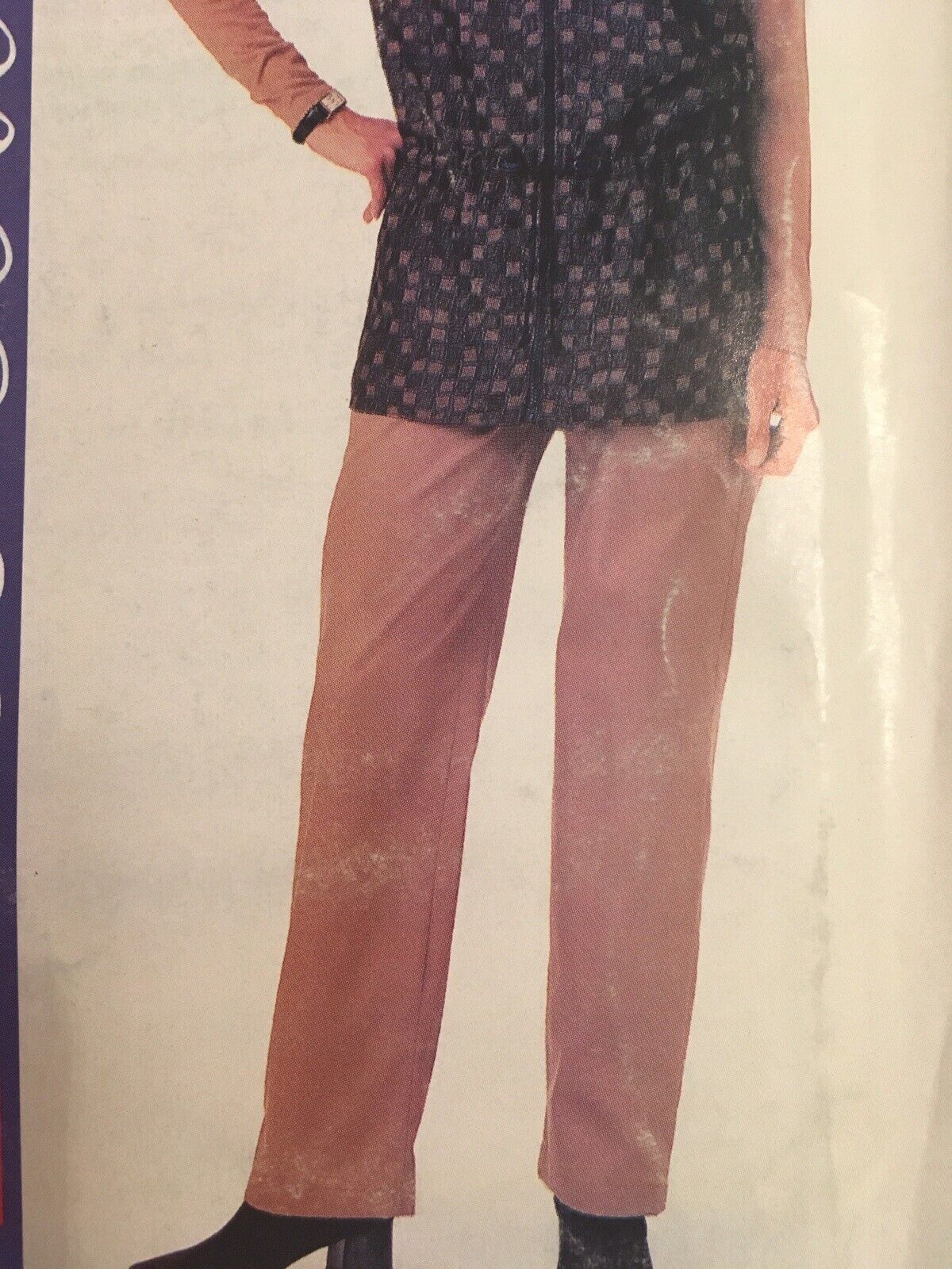 Butterick Sewing Pattern 3296 Vest Drawstring Pants Minimalist Utility 6-10 UC
