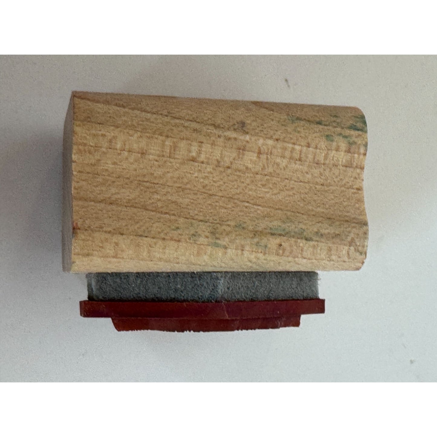 Stampin Up Rubber Stamp Leaf Design Wood Mounted Fall Season Nature Outdoors