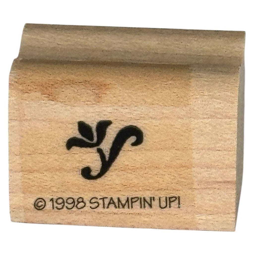 Stampin Up Rubber Stamp Tiny Flower Motif Card Making Decoration Floral Small