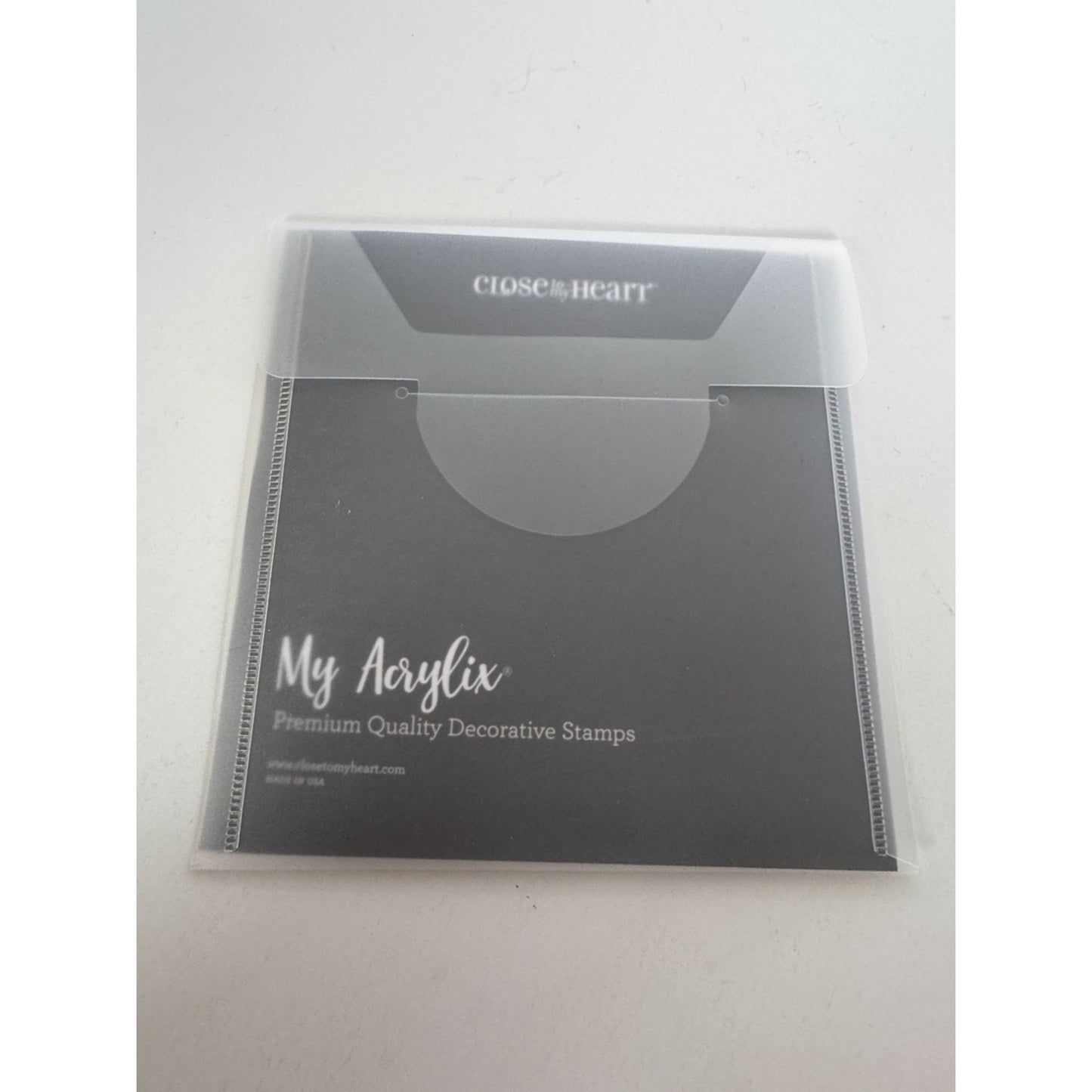 CTMH My Acrylix Acrylic Stamp Set Shine Bright You are My Lucky Star Big Dipper
