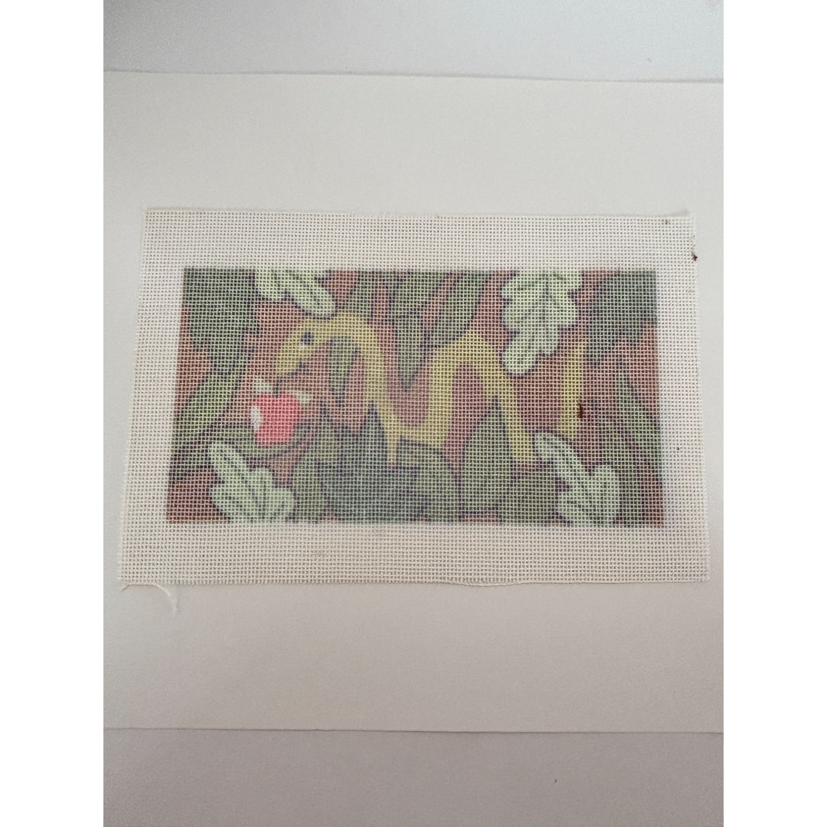 Biblical Needlepoint Canvas Set 4 Garden of Eden Noah Dove Lion Lamb Jonah Whale