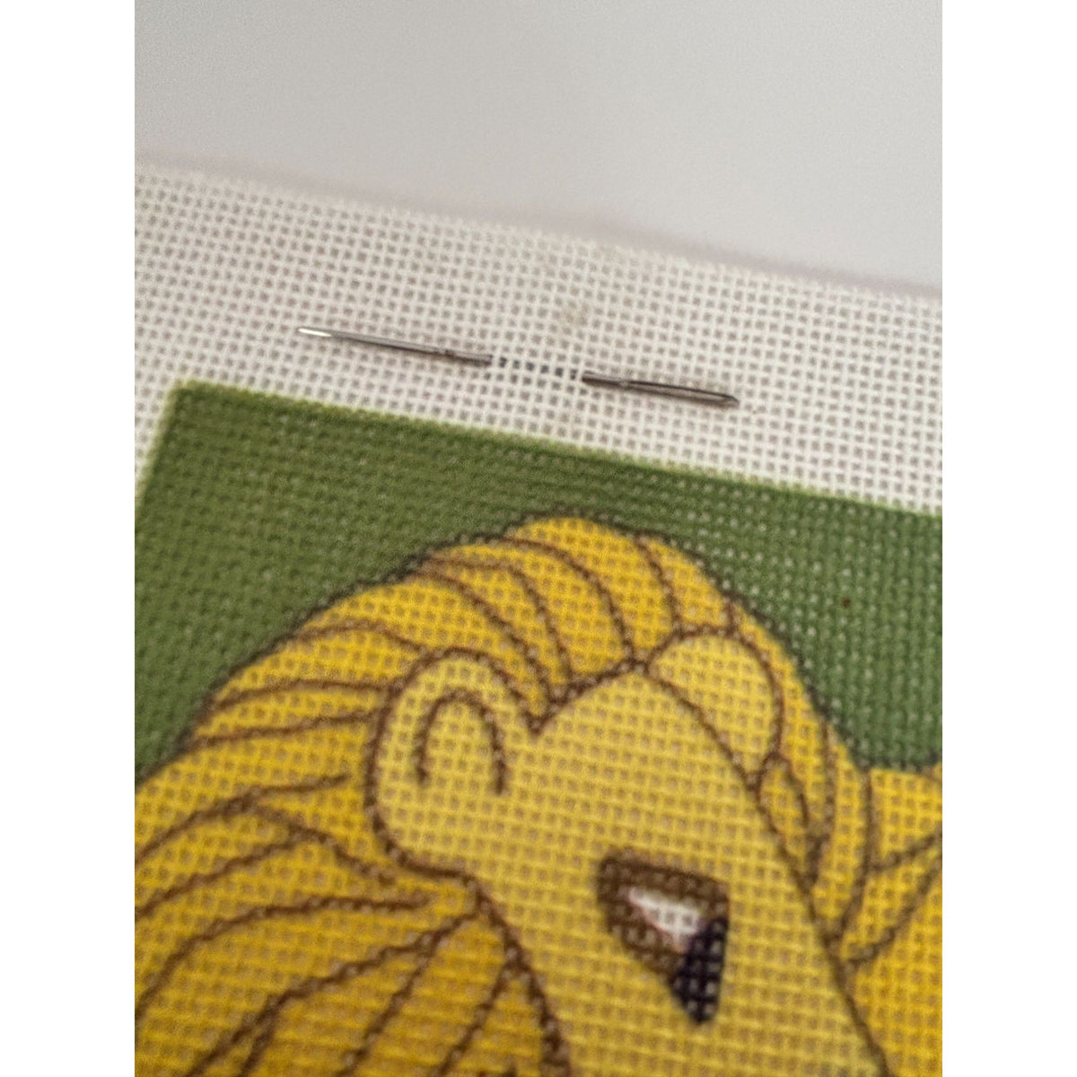 Biblical Needlepoint Canvas Set 4 Garden of Eden Noah Dove Lion Lamb Jonah Whale