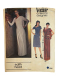 Vogue Sewing Pattern 2646 Bias Dress Edith Head Vintage 10 American Designers UC