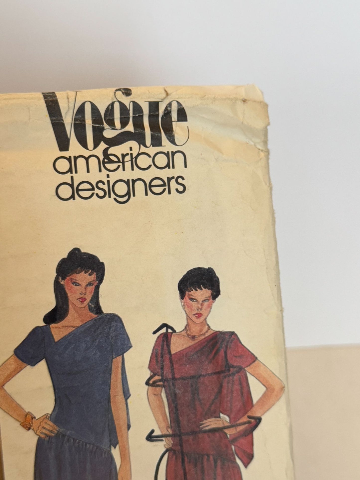 Vogue Sewing Pattern 2646 Bias Dress Edith Head Vintage 10 American Designers UC