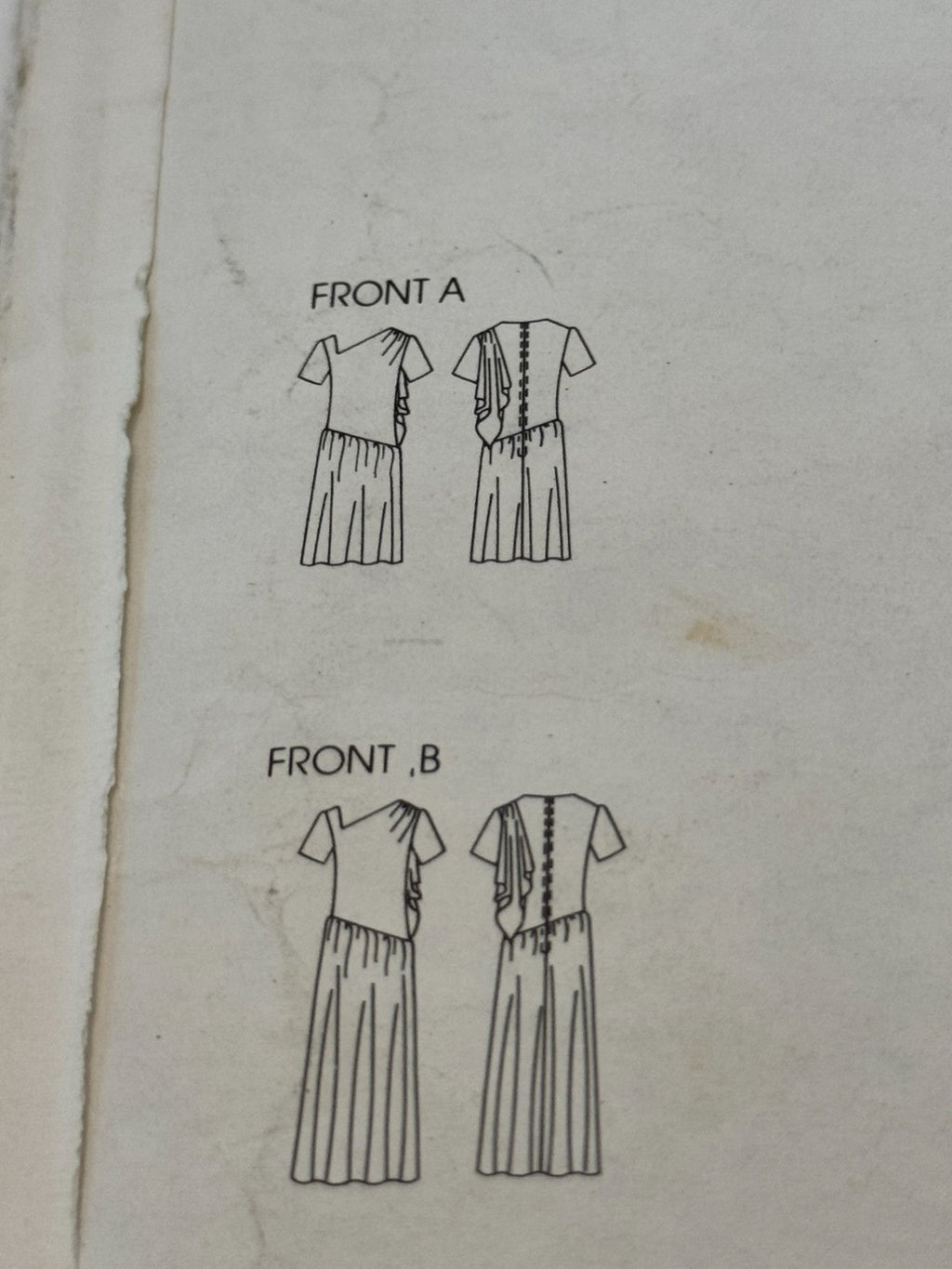 Vogue Sewing Pattern 2646 Bias Dress Edith Head Vintage 10 American Designers UC