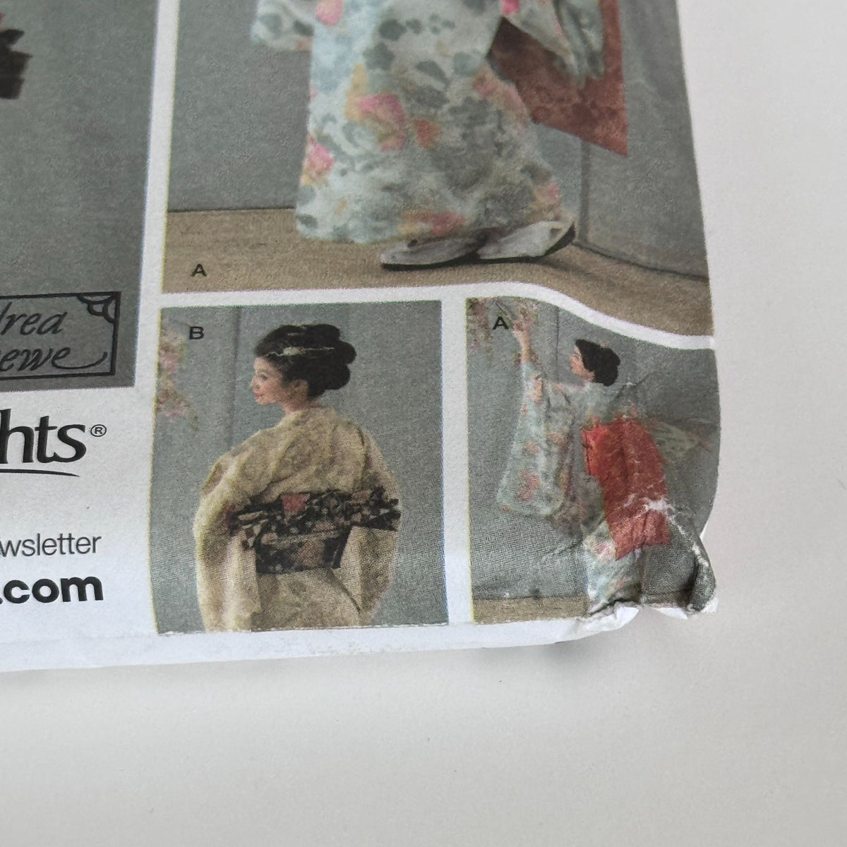Simplicity Sewing Pattern 4080 Kimono Costume Japanese 14-20 Andrea Schewe Uncut Cosplay Asian Halloween