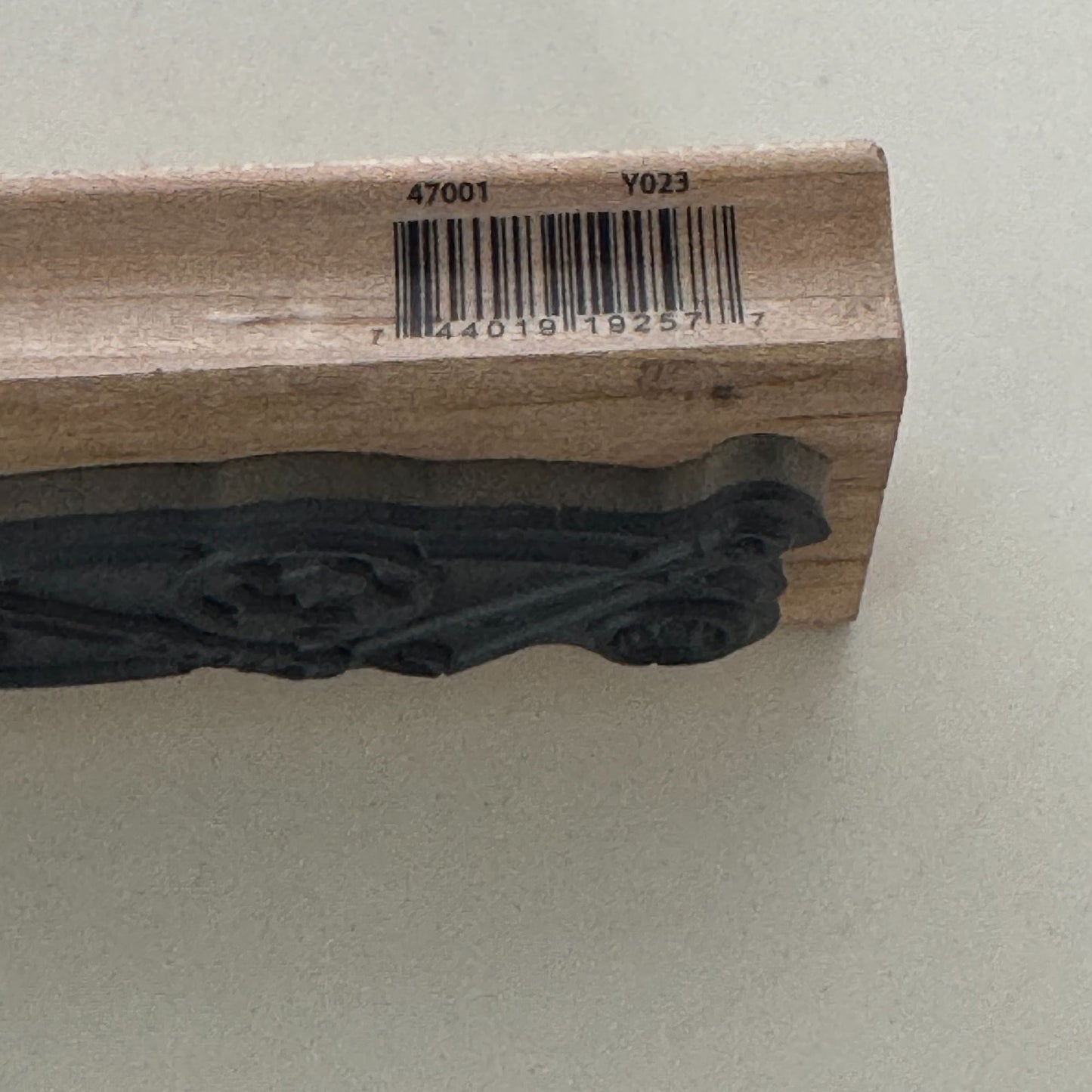 Stampendous Rubber Stamp Sports Border Basketball Football Hockey Soccer Ball