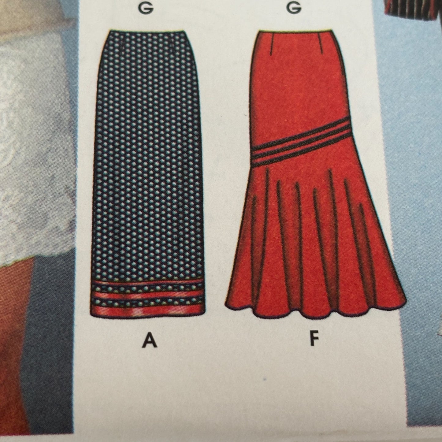 Simplicity Sewing Pattern 7097: Skirts and Purse
