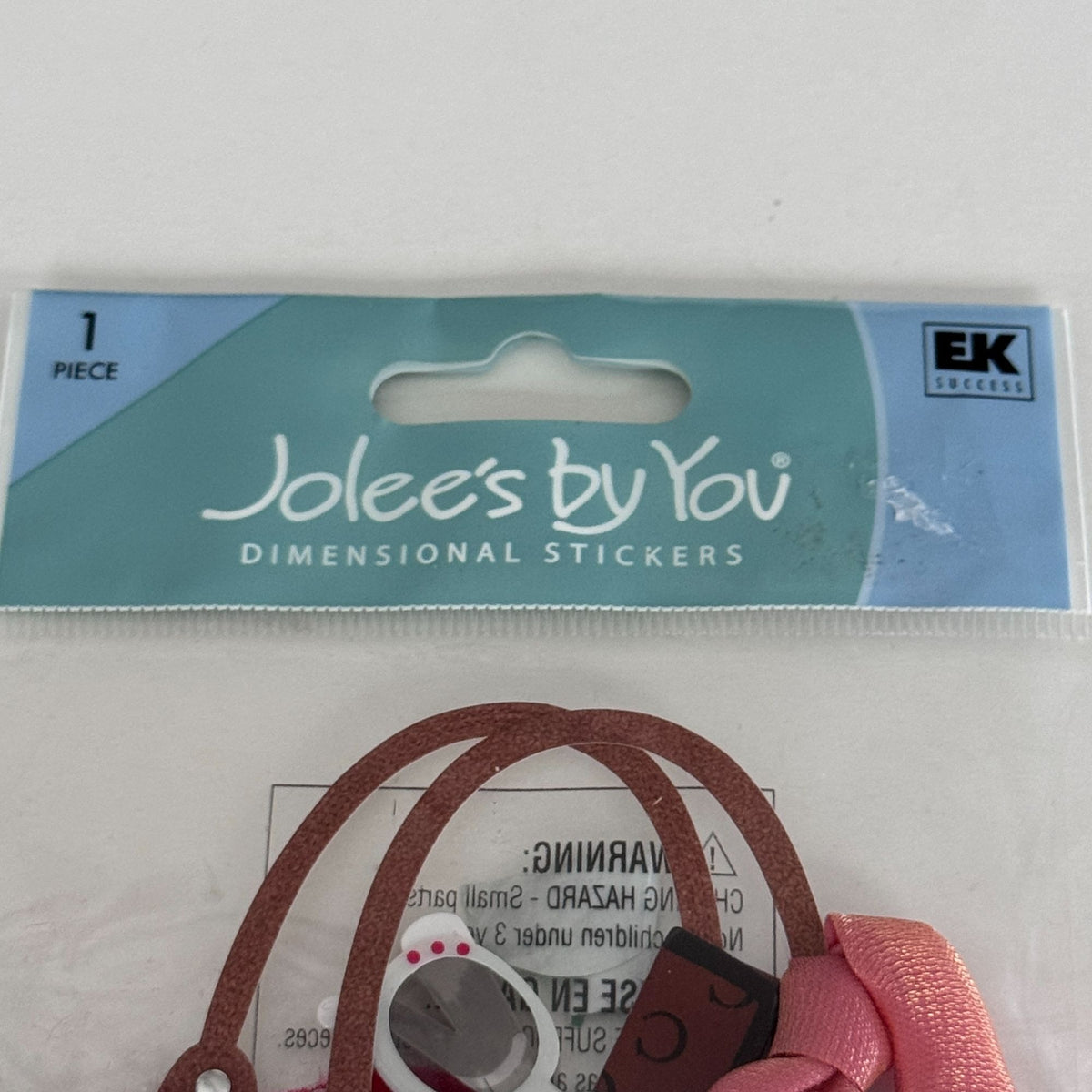 Jolees Dimensional Sticker Carry On Travel Bag Scrapbook Embellishment Vacation Crafts Cruise Passport