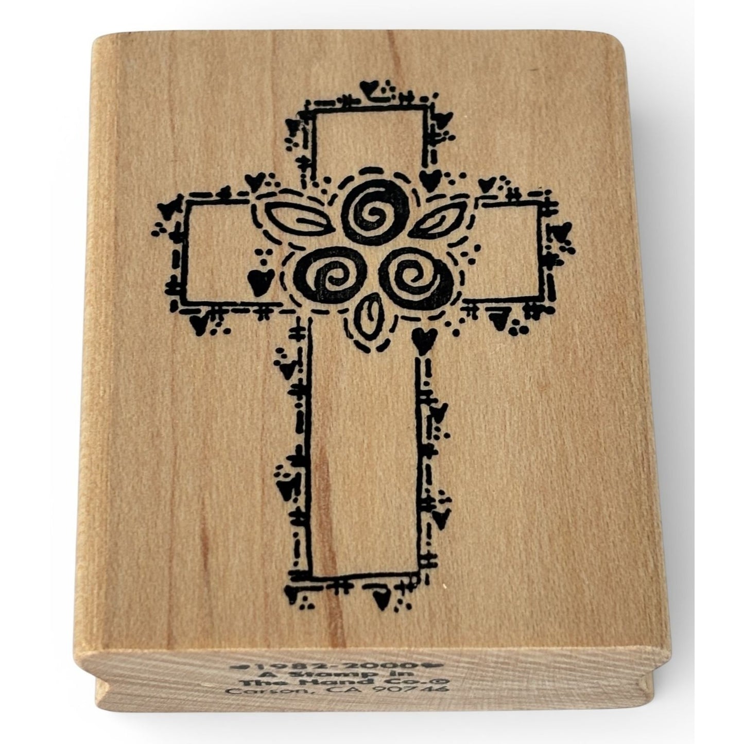 Christian Cross Rubber Stamp Faith Bible Journaling Cardmaking Easter Craft
