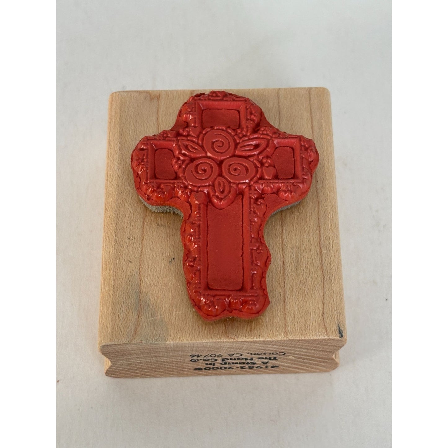 Christian Cross Rubber Stamp Faith Bible Journaling Cardmaking Easter Craft