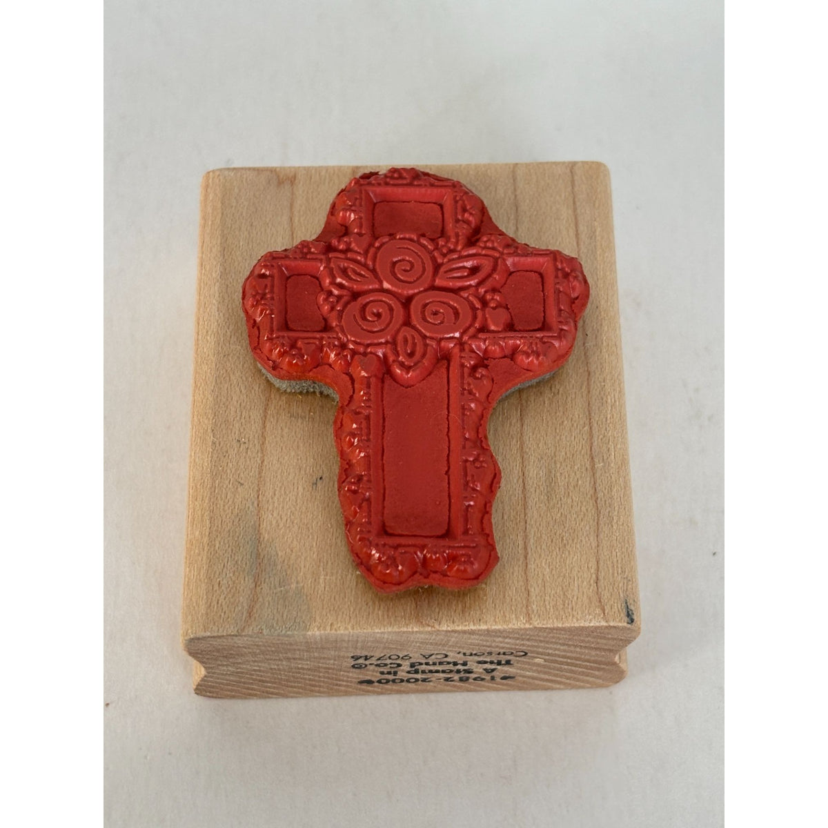 Christian Cross Rubber Stamp Faith Bible Journaling Cardmaking Easter Craft
