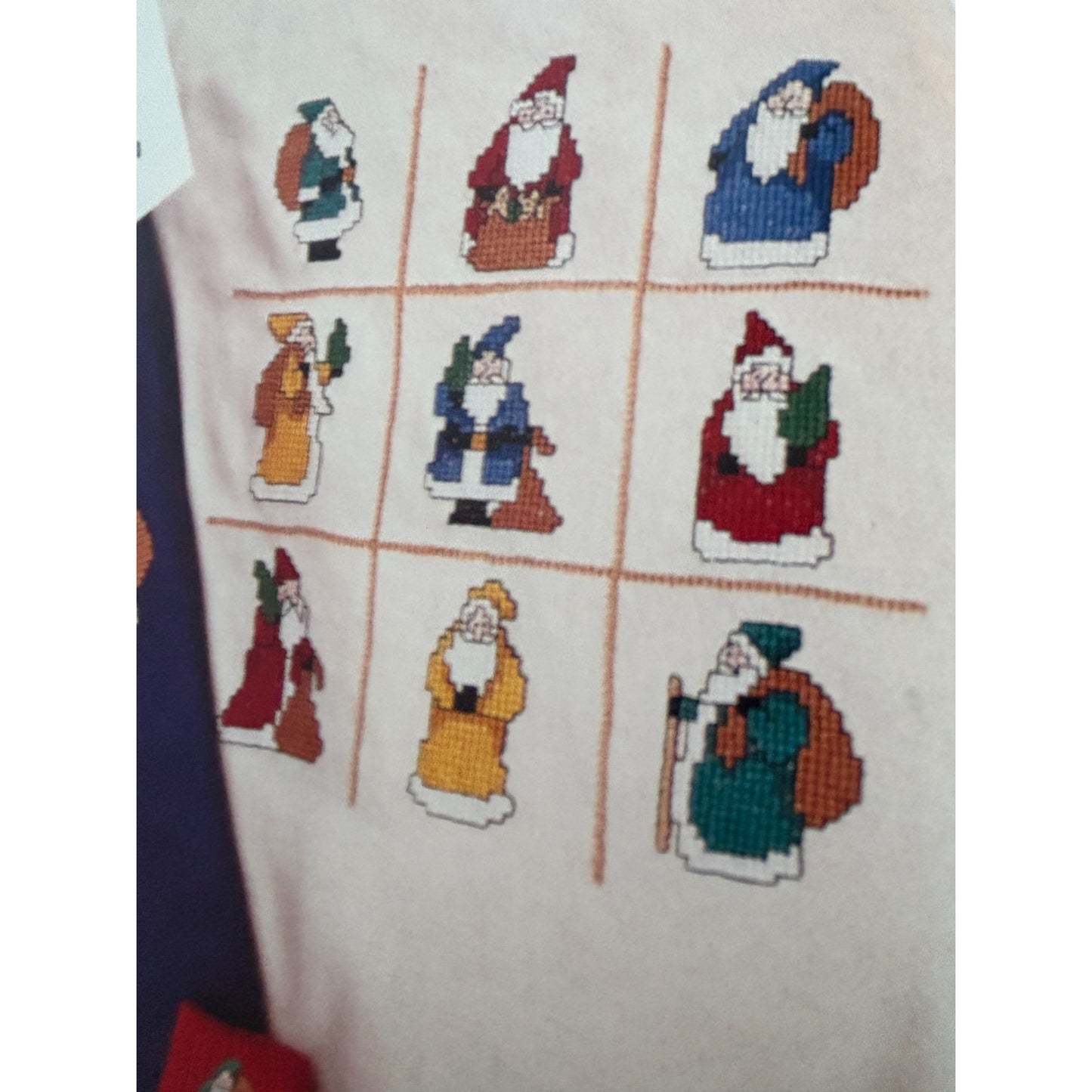 Celebrations To Cross Stitch Craft Magazine Premier Issue Leisure Arts Santa