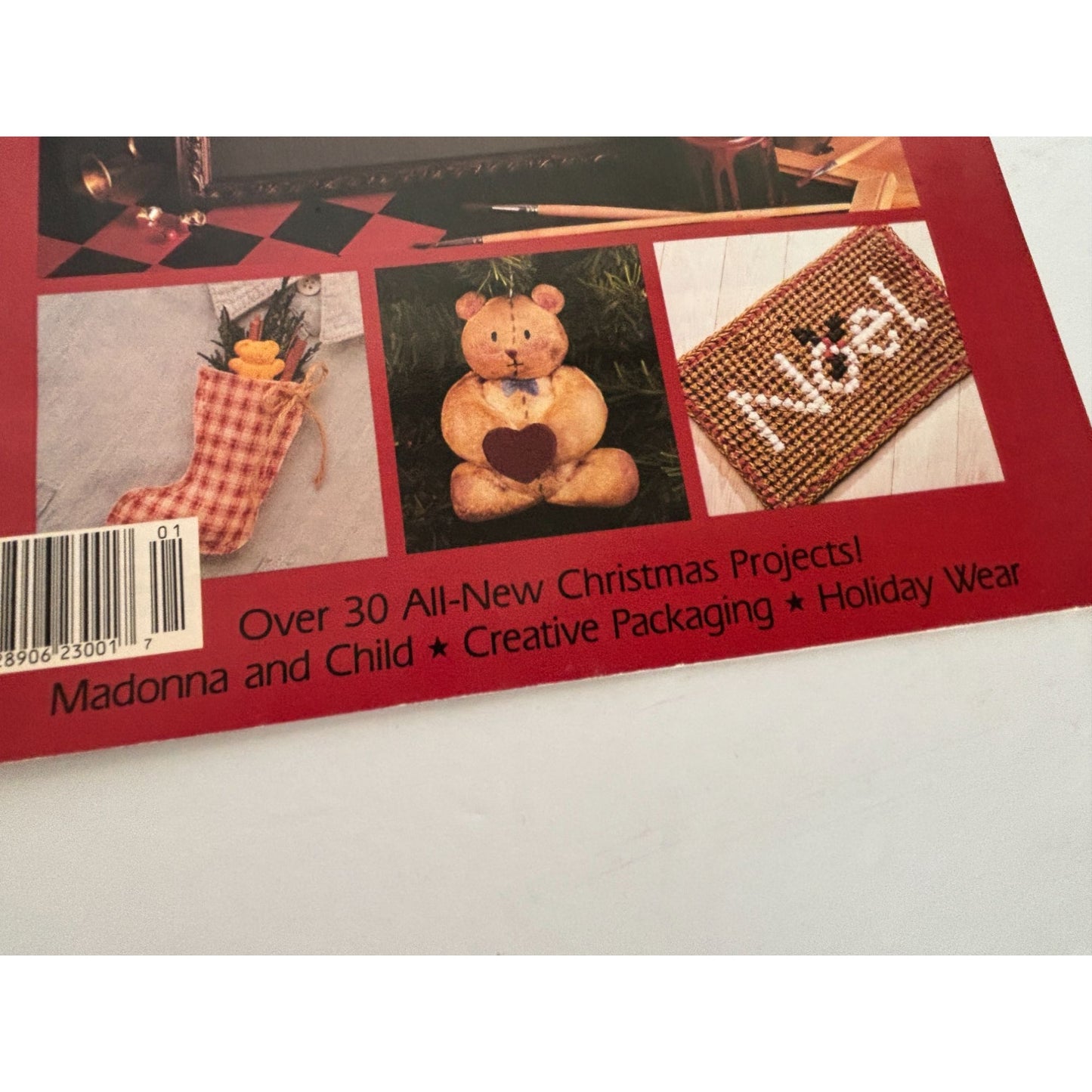 Celebrations To Cross Stitch Craft Magazine Premier Issue Leisure Arts Santa