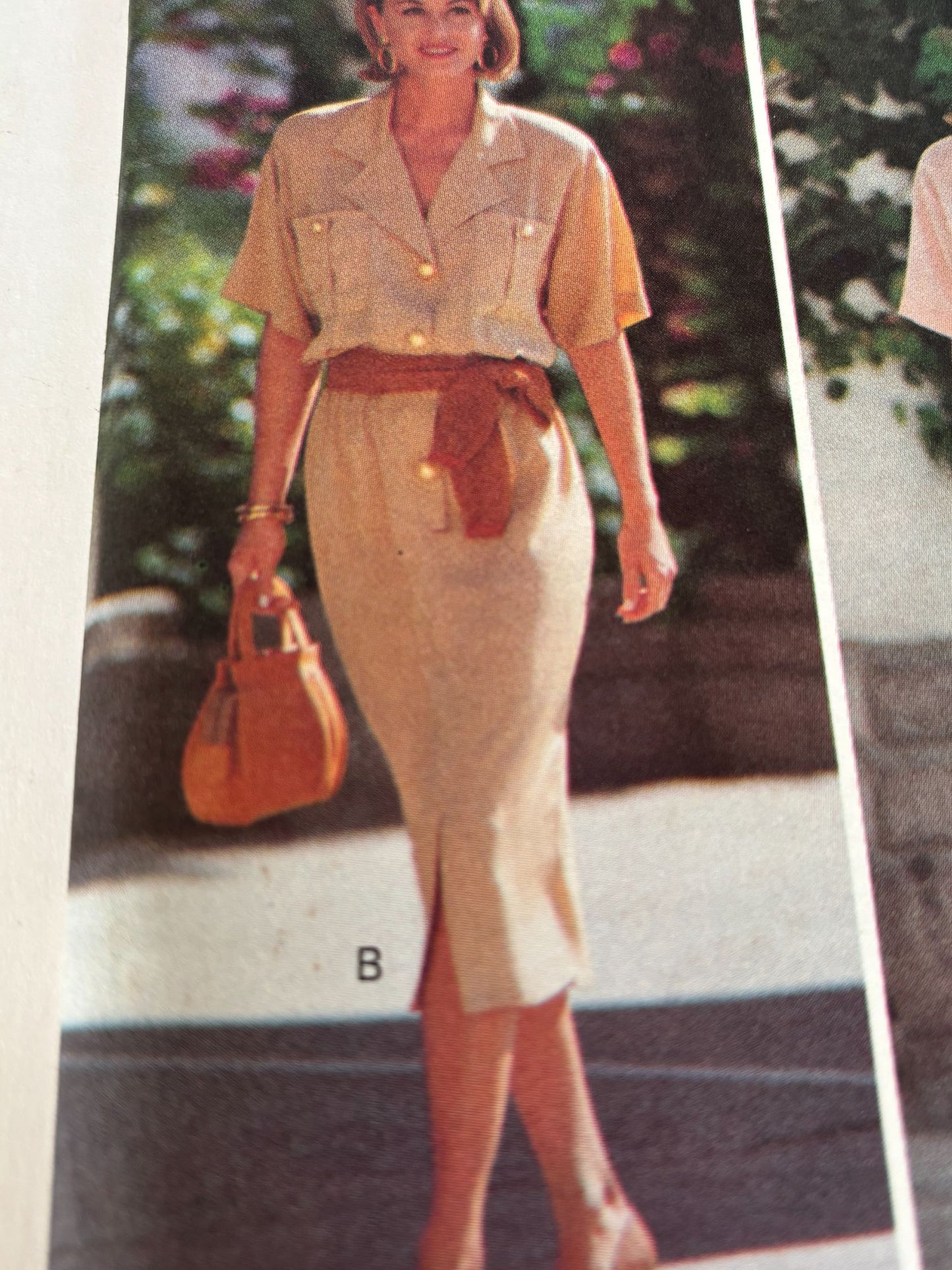 Butterick Sewing Pattern 6687 Misses Blouson Dress 90s Midi Dress Size 6-10 UC