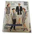 McCalls Sewing Pattern 3575 Duster Coat Dress Tunic Pants Jacket Work 10-14 UC