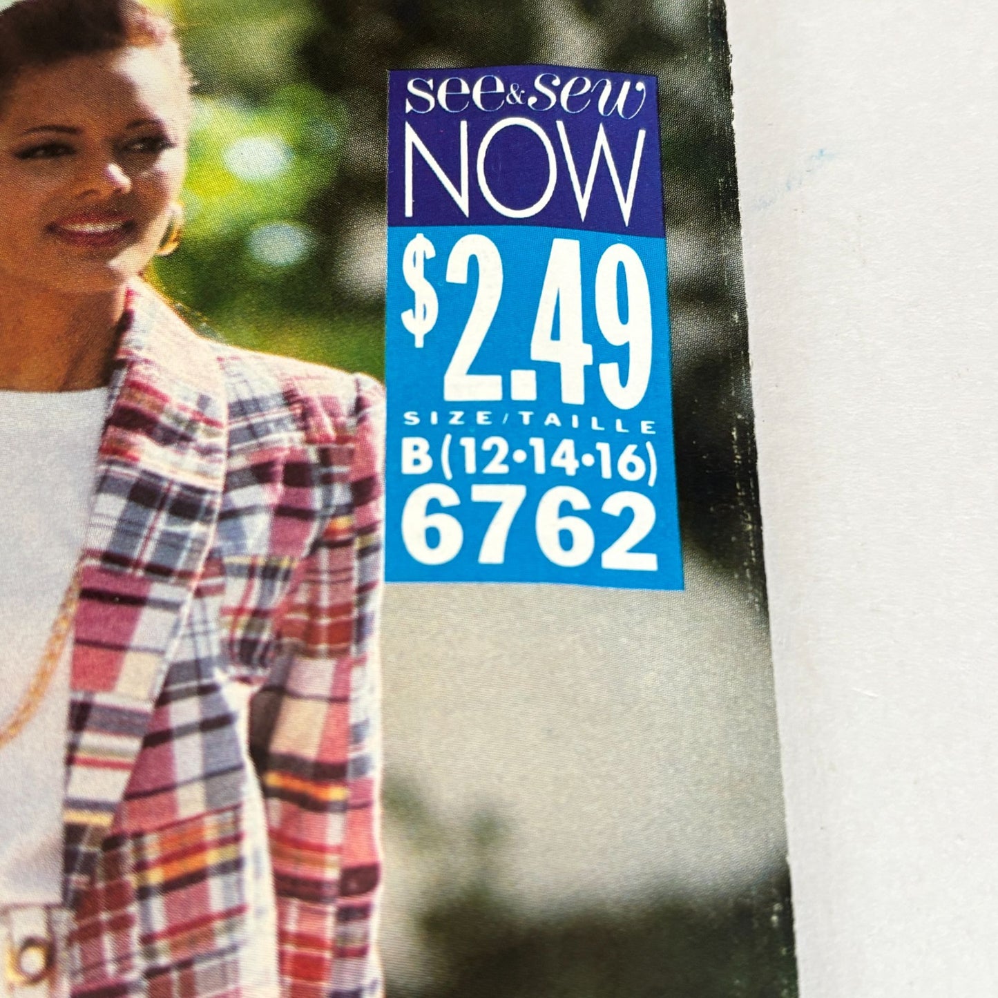 Butterick Sewing Pattern 6762 Jacket Top Skirt Outfit Career Suit 90s 12-16 Easy Uncut